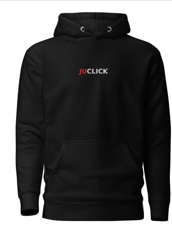 Black JuClick Premium Hoodie
